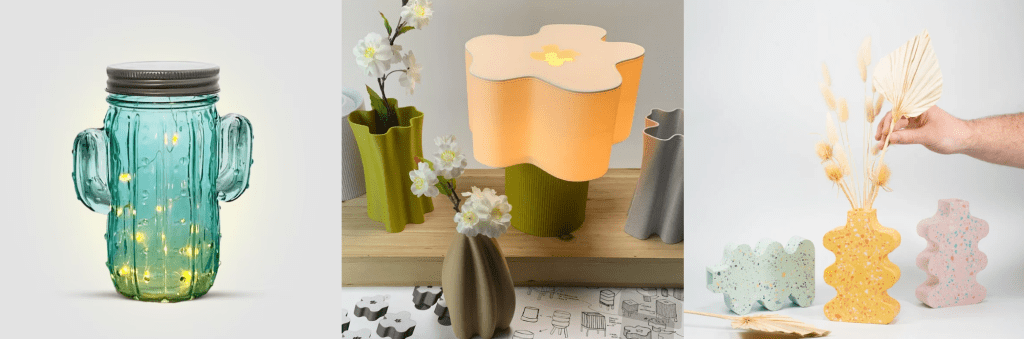 Creative Search Terms Yield Etsy Surprises: Squiggle Vases, Cactus Lanterns, and Sound Wave&nbsp;Art