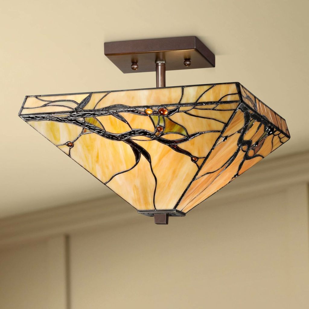 Mission Ceiling Light