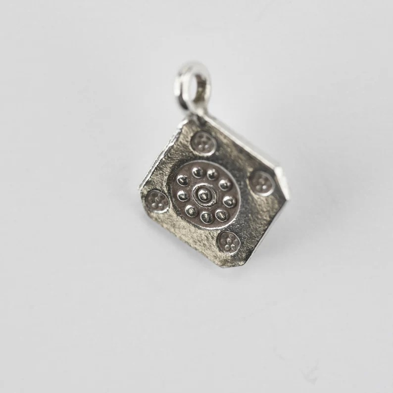 Hill Tribe silver charm